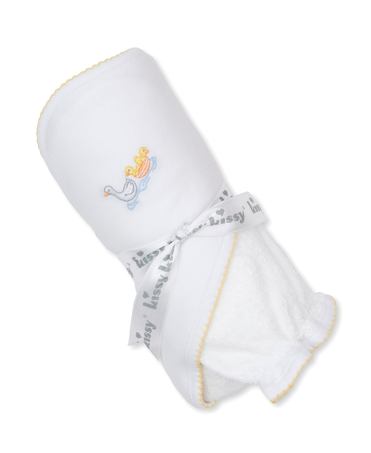 Ducks Day Out Hooded Towel & Mitt Set - Kissy Kissy