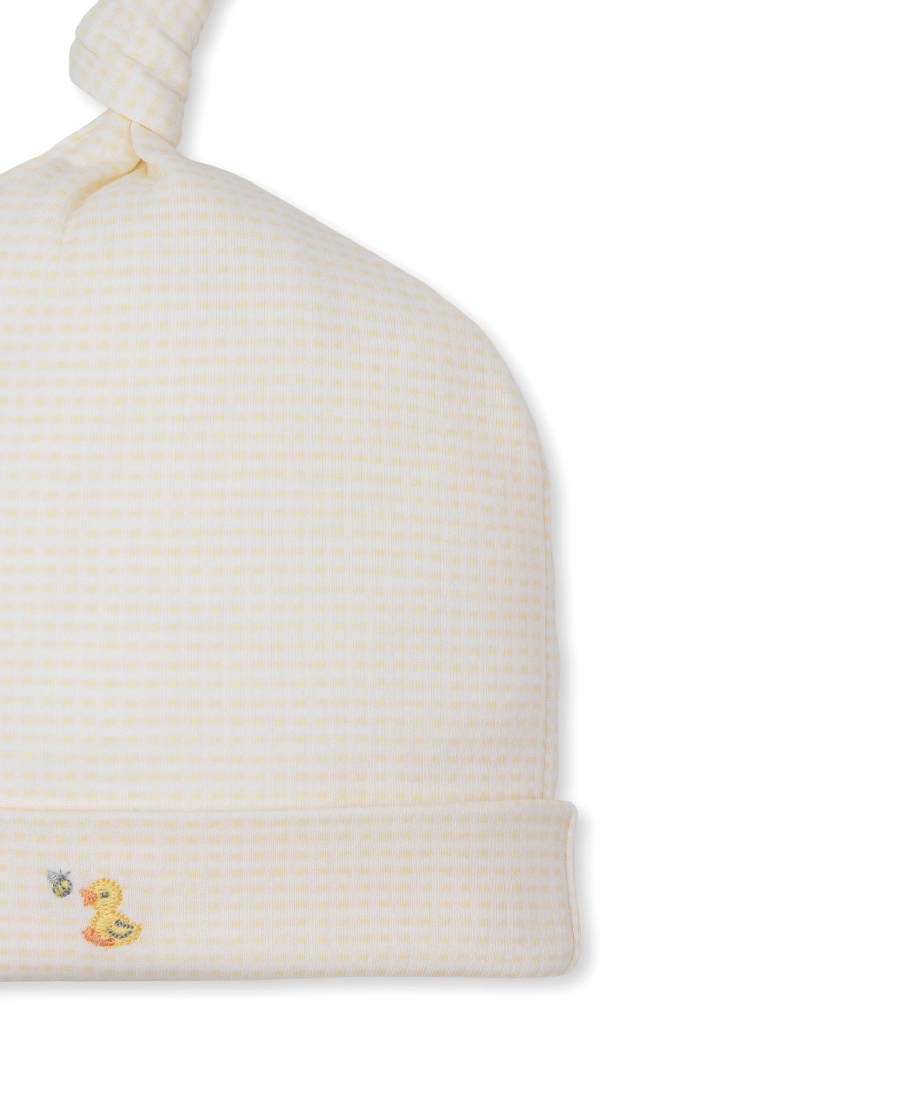 Duck Pond Paddles Yellow Knotted Hat