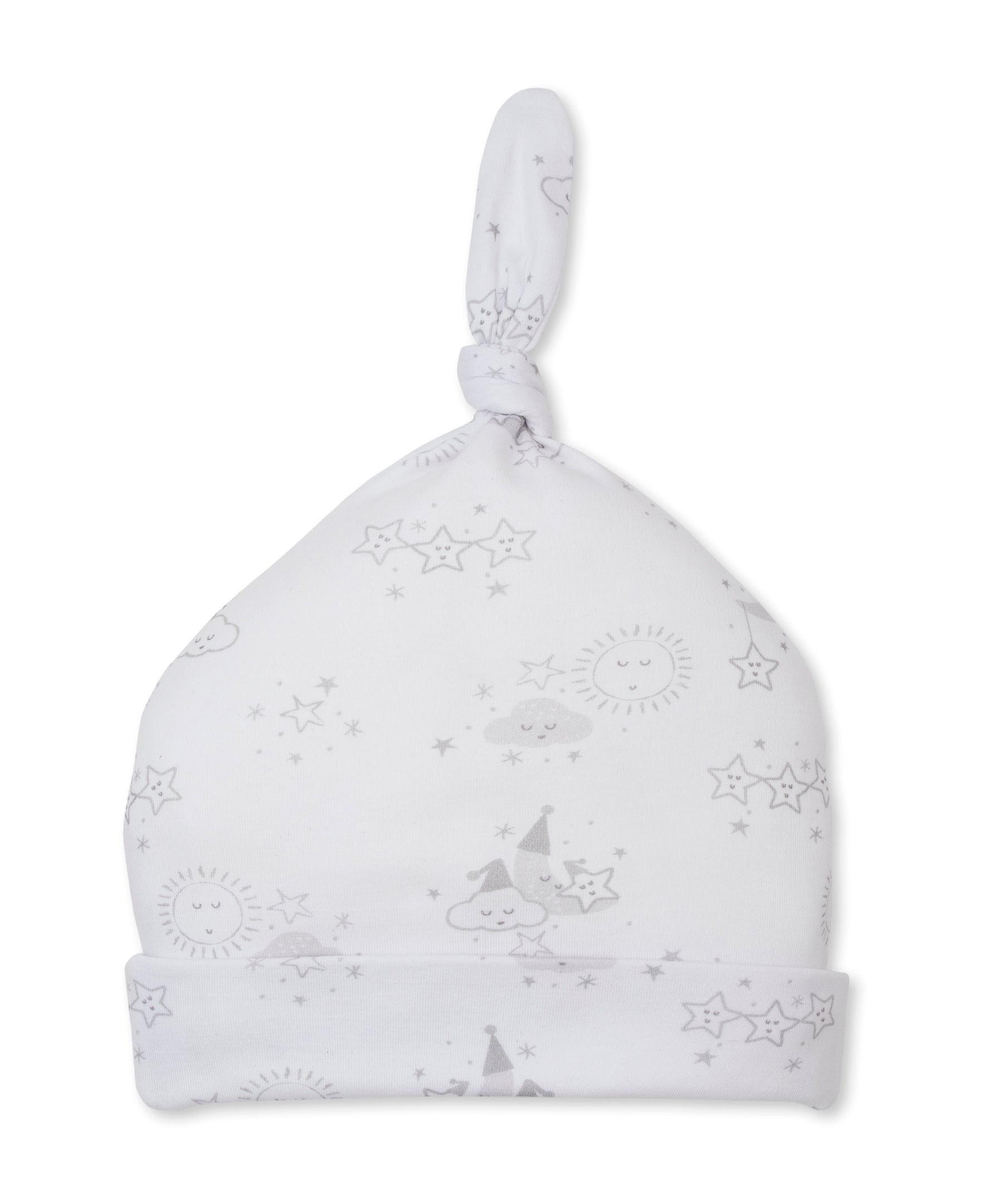 Nightfall Silver Knotted Hat - Kissy Kissy