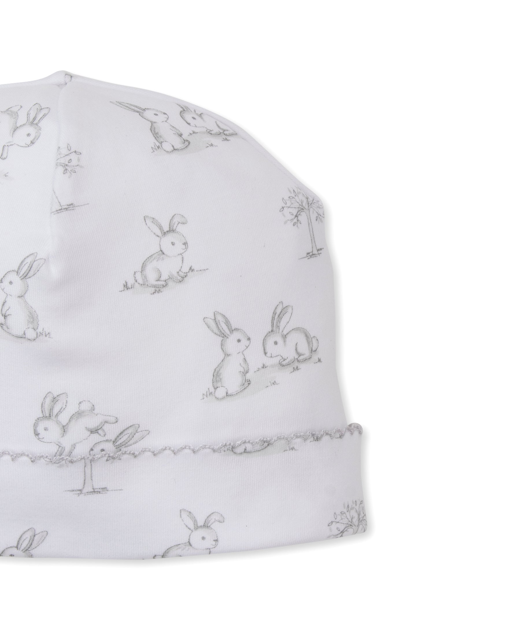 Springtime Bunny Fun Silver Hat - Kissy Kissy