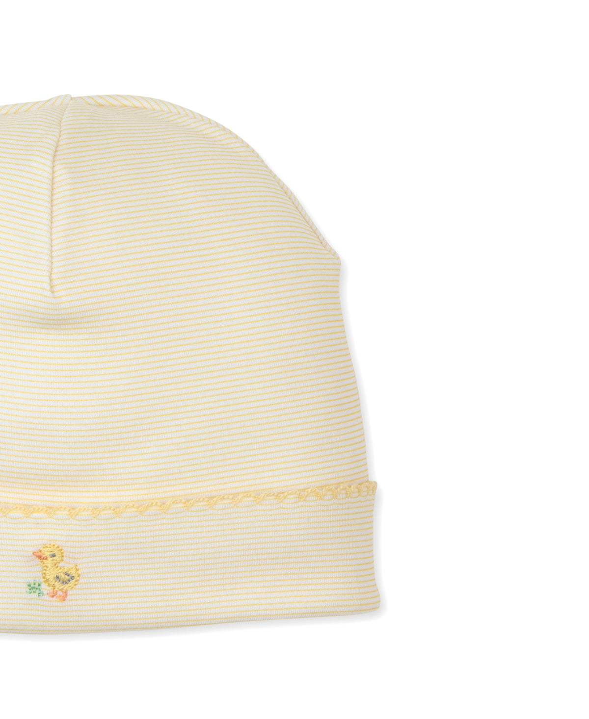 Ducks Day Out Yellow Stripe Hat - Kissy Kissy