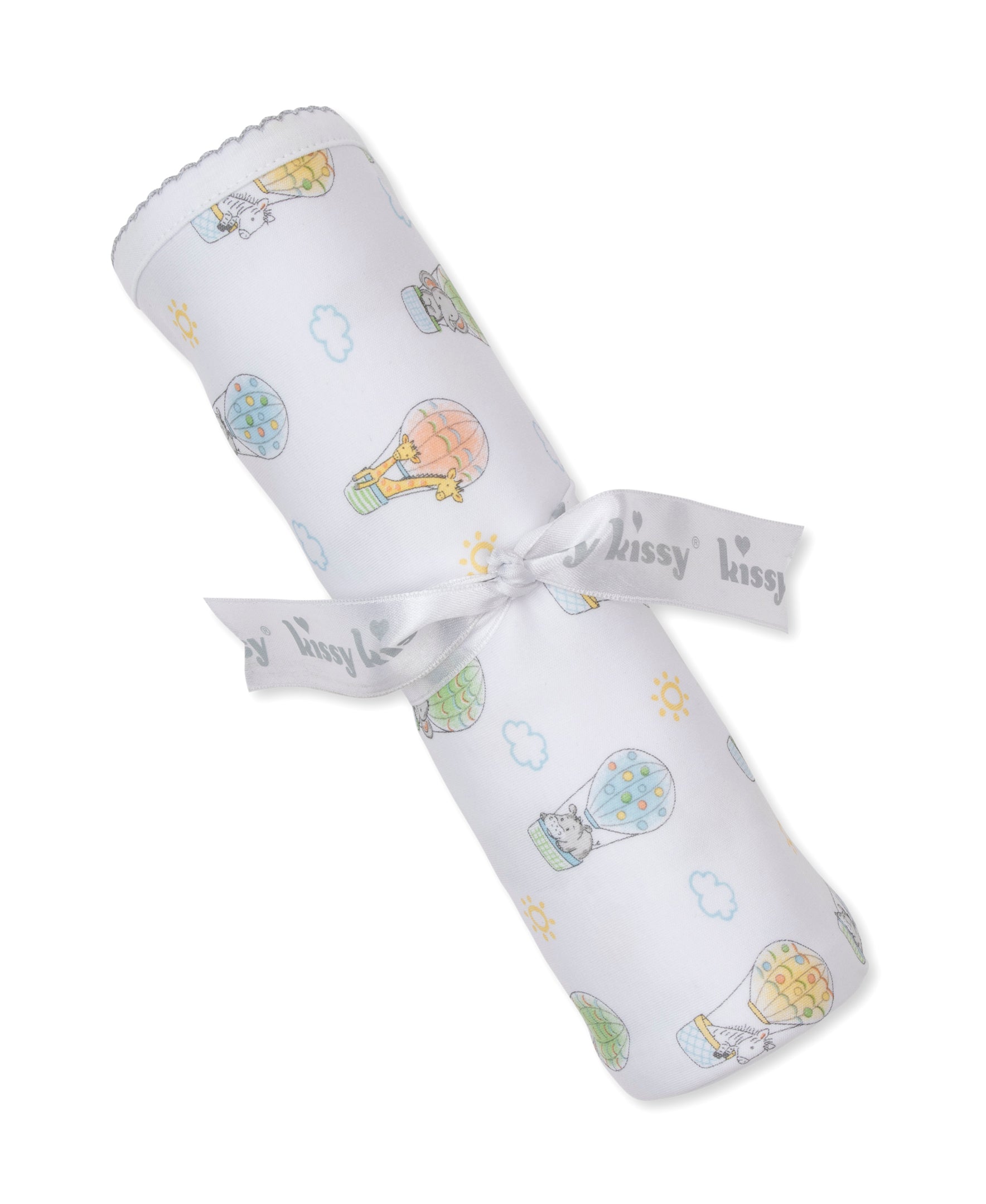 Sky-High Adventures Reversible Blanket - Kissy Kissy