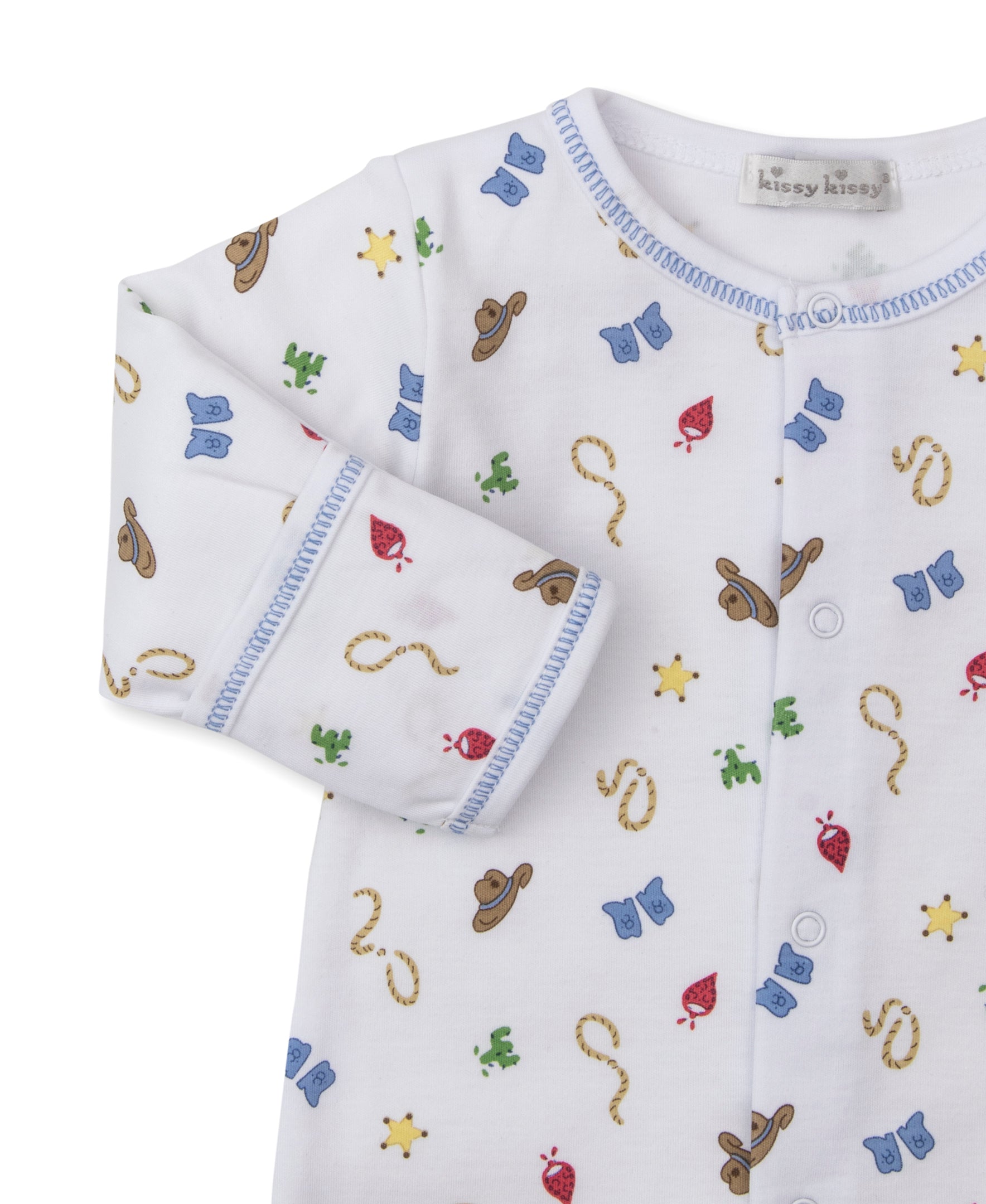 Western Cowboy Footie - Kissy Kissy