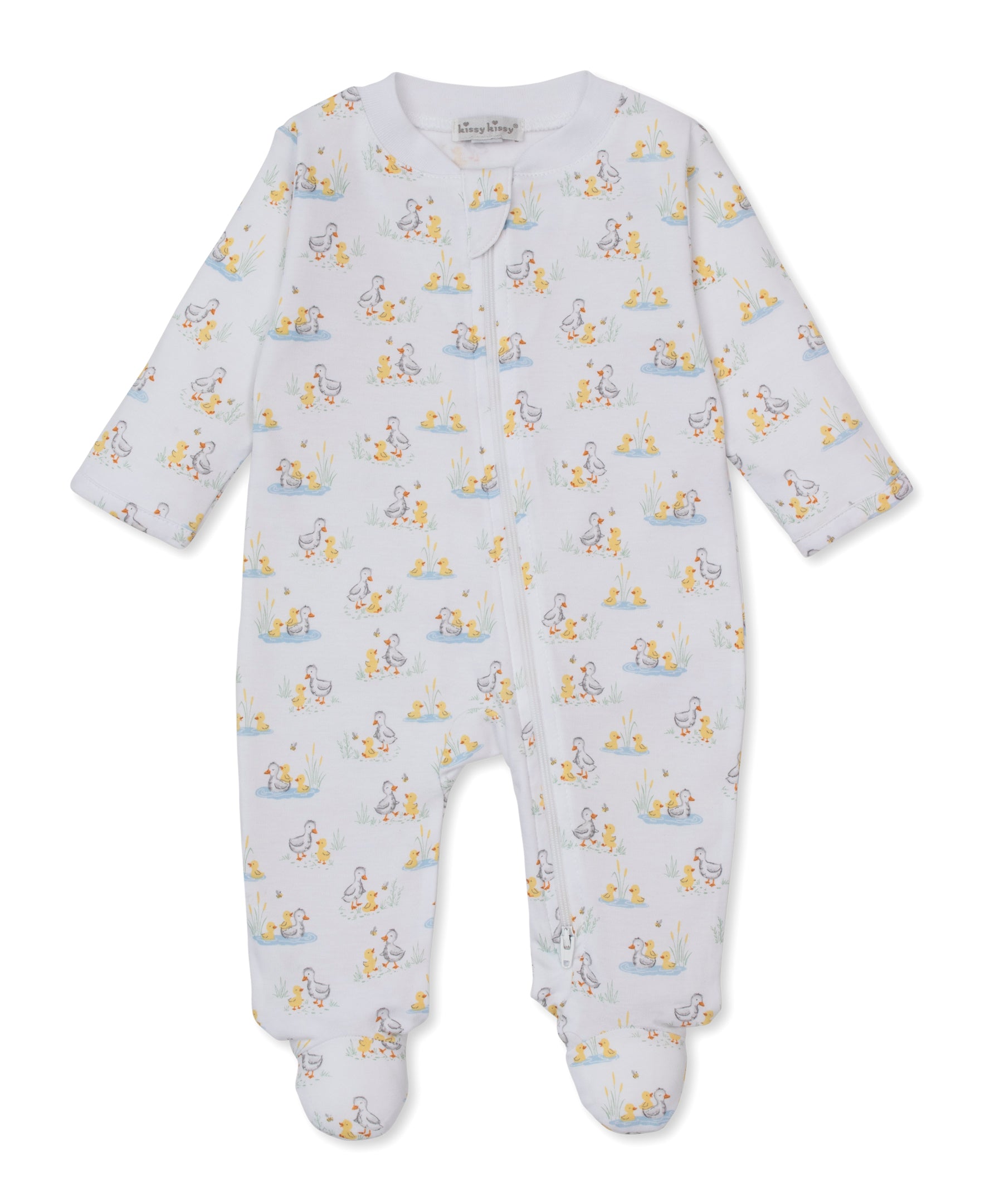 Duck Pond Paddles Zip Footie