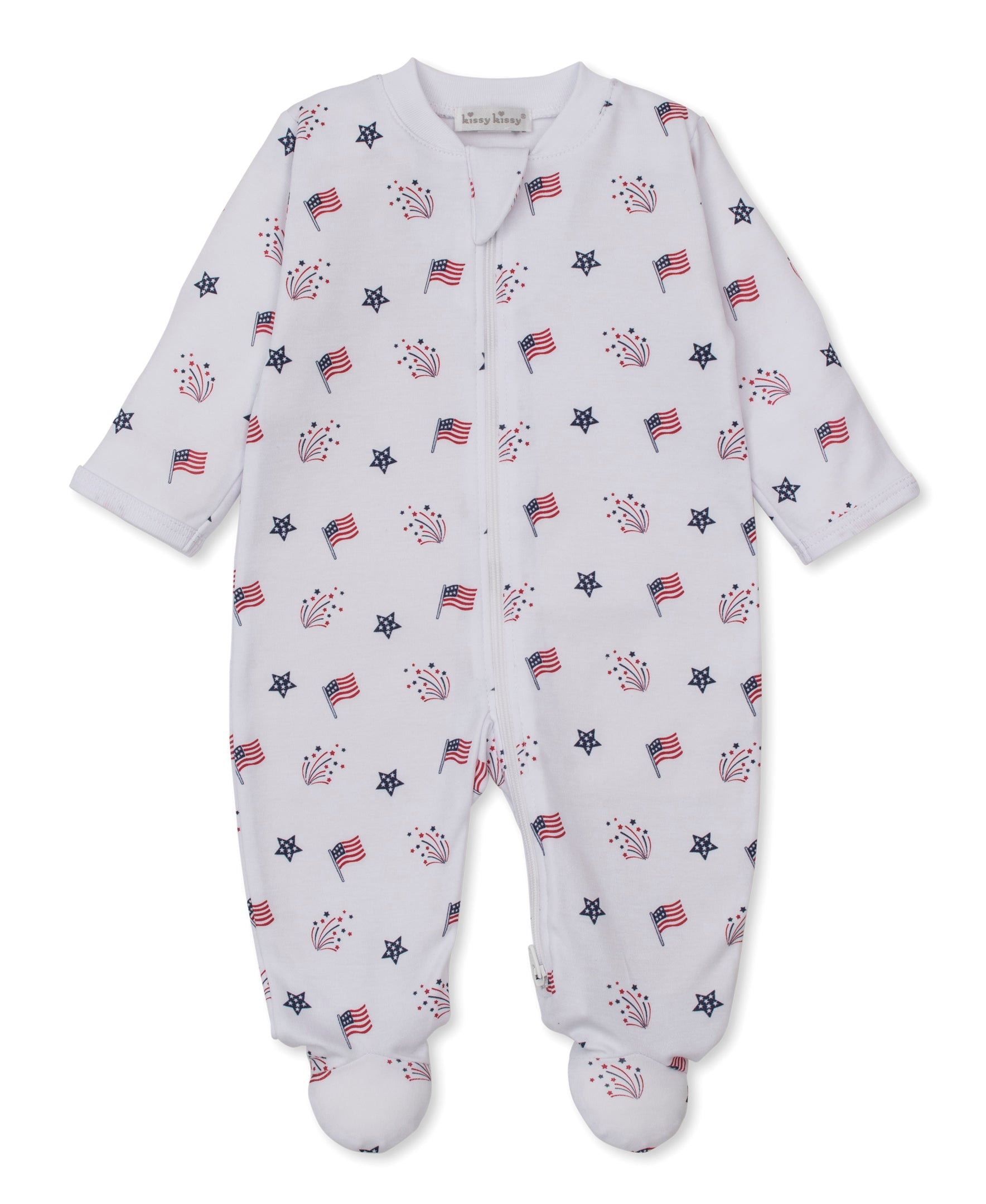 Star-Spangled Freedom Zip Footie