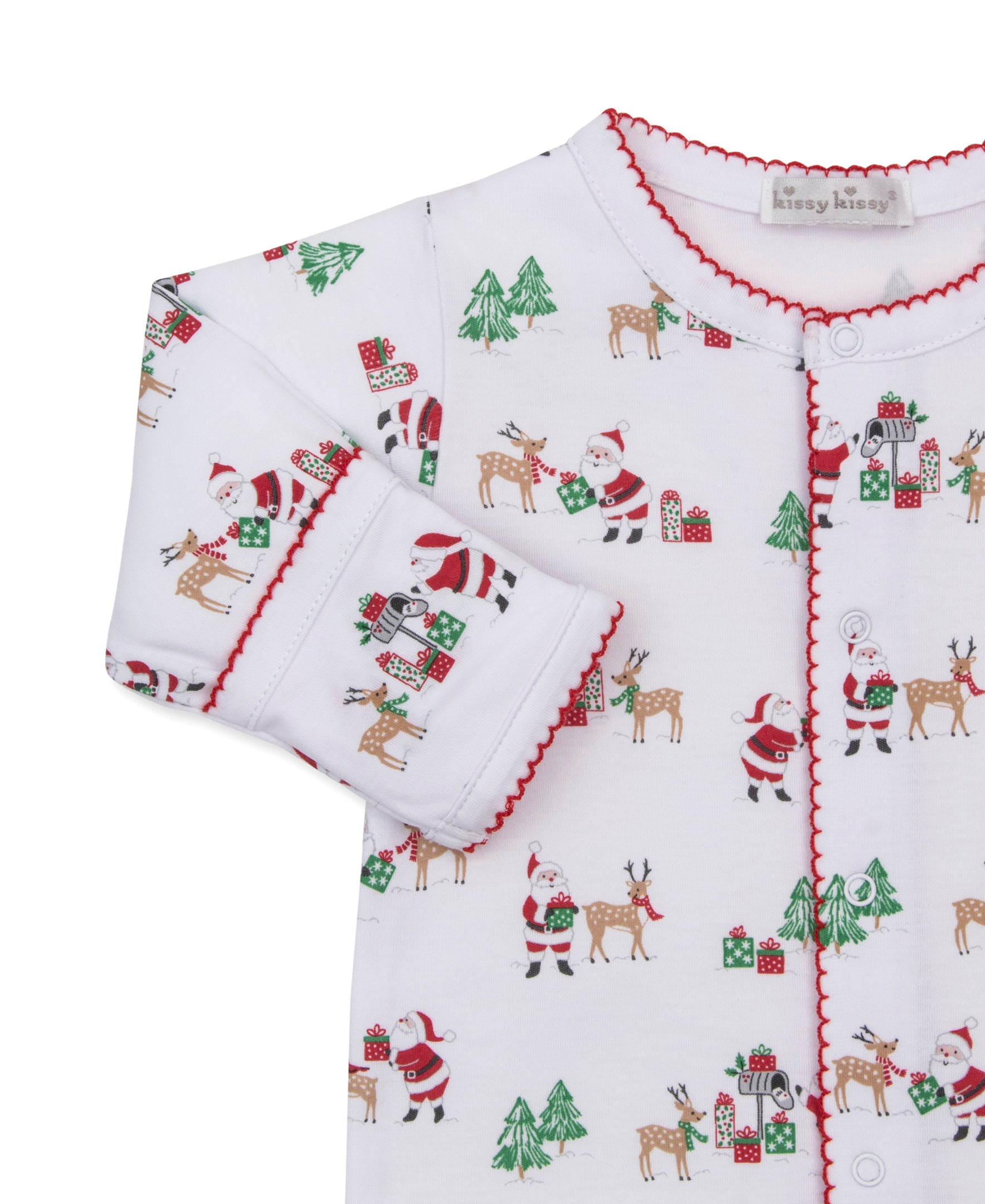 North Pole Reindeer Footie