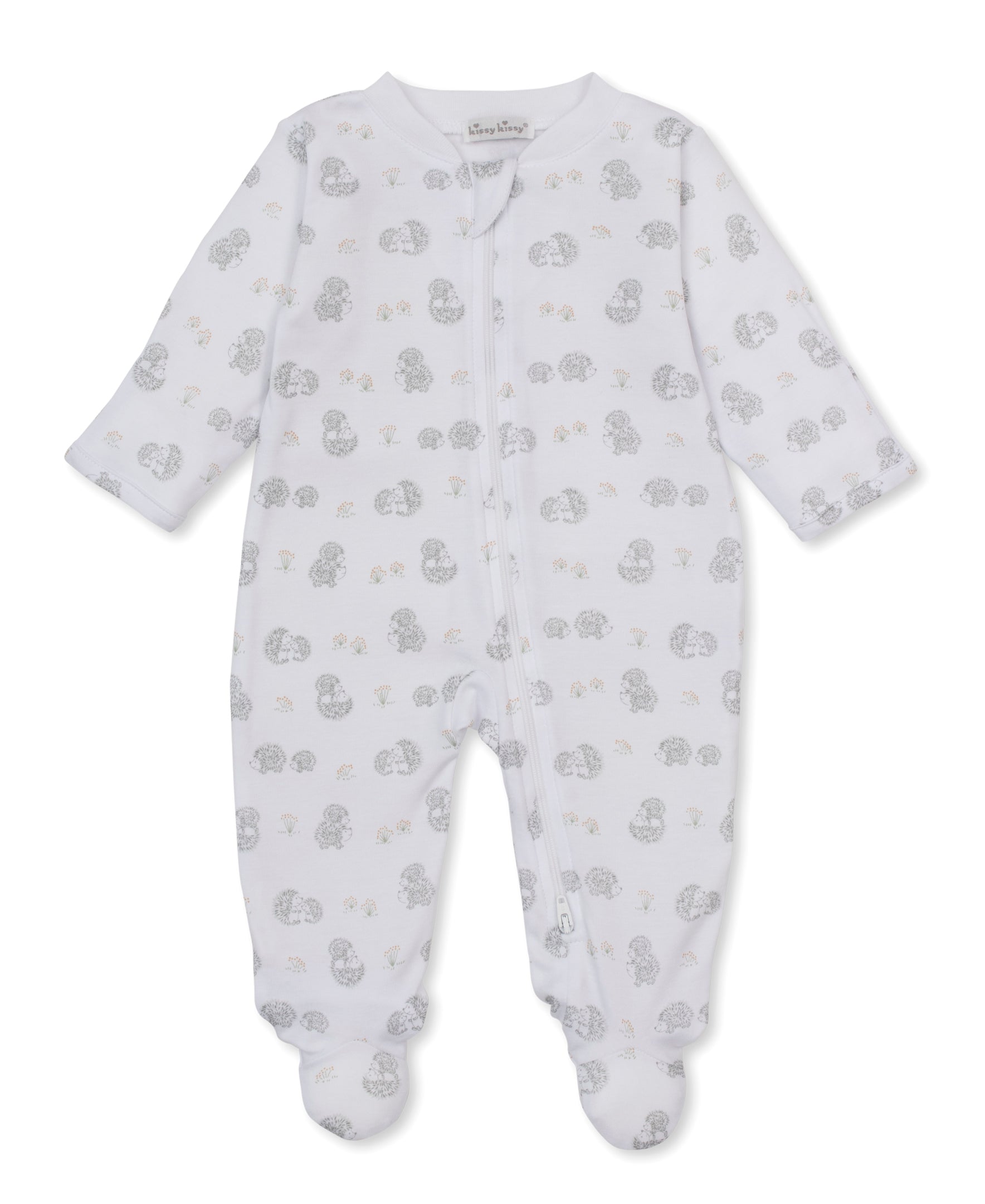 Hedgehogs Little Woods Zip Footie