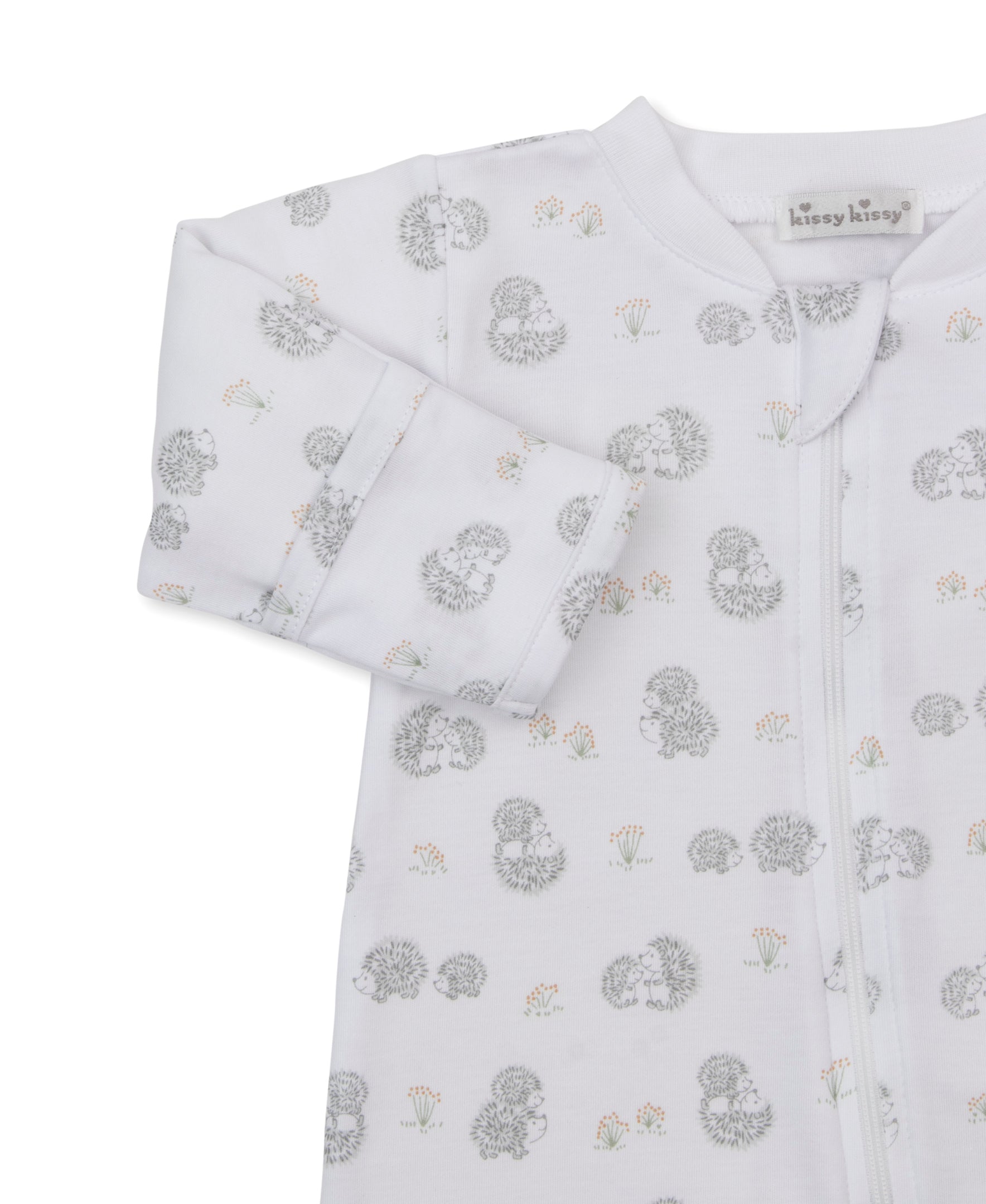 Hedgehogs Little Woods Zip Footie