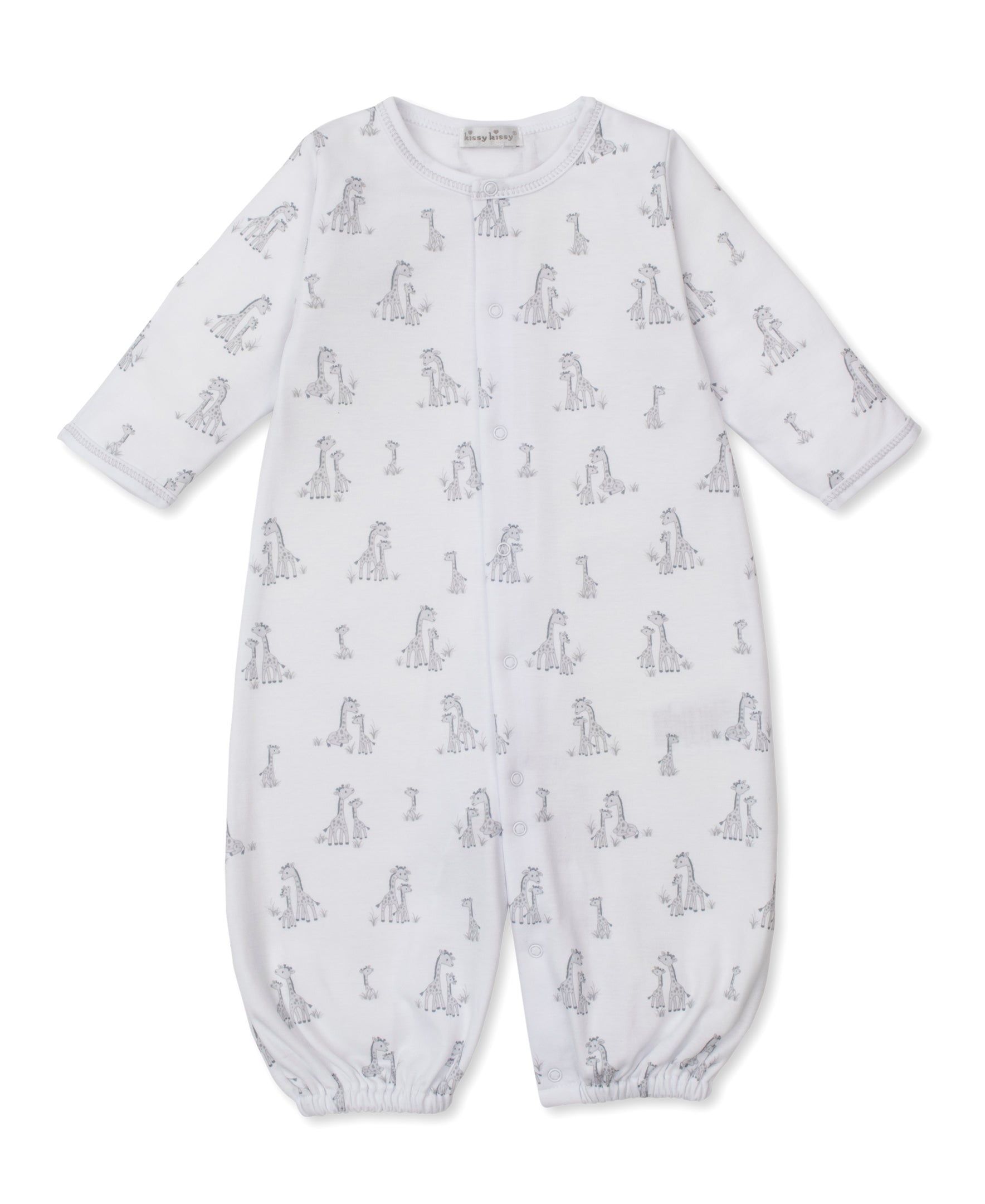 Giraffe Grace Silver Convertible Gown - Kissy Kissy