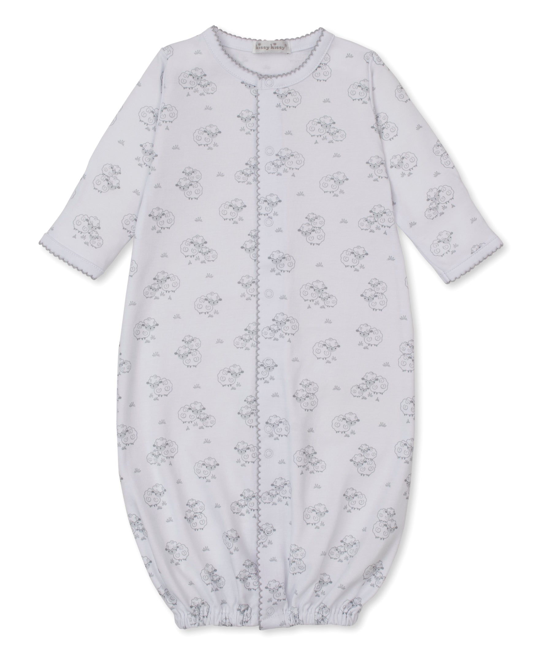 Sweet Sheep Silver Convertible Gown