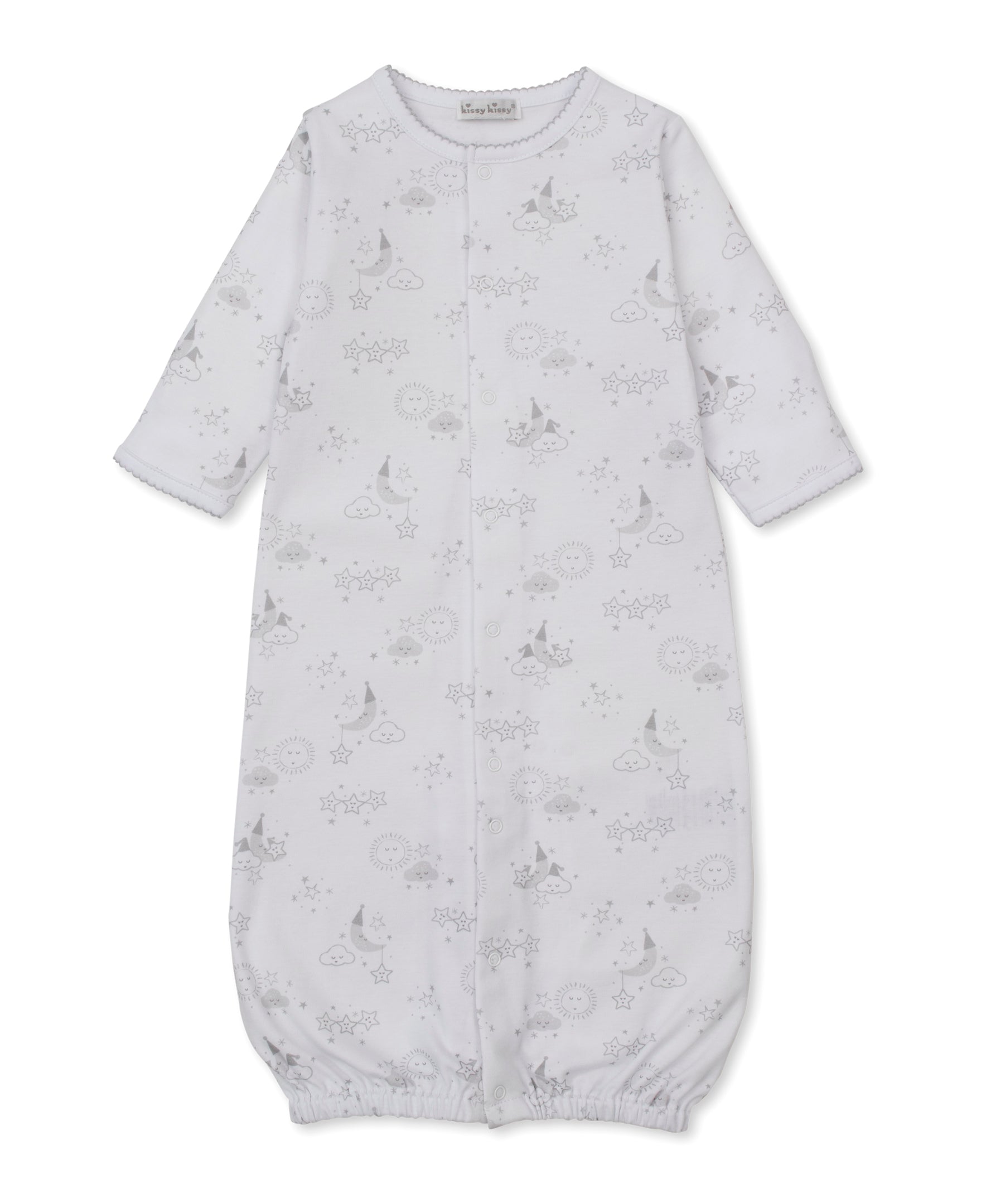 Nightfall Silver Convertible Gown - Kissy Kissy