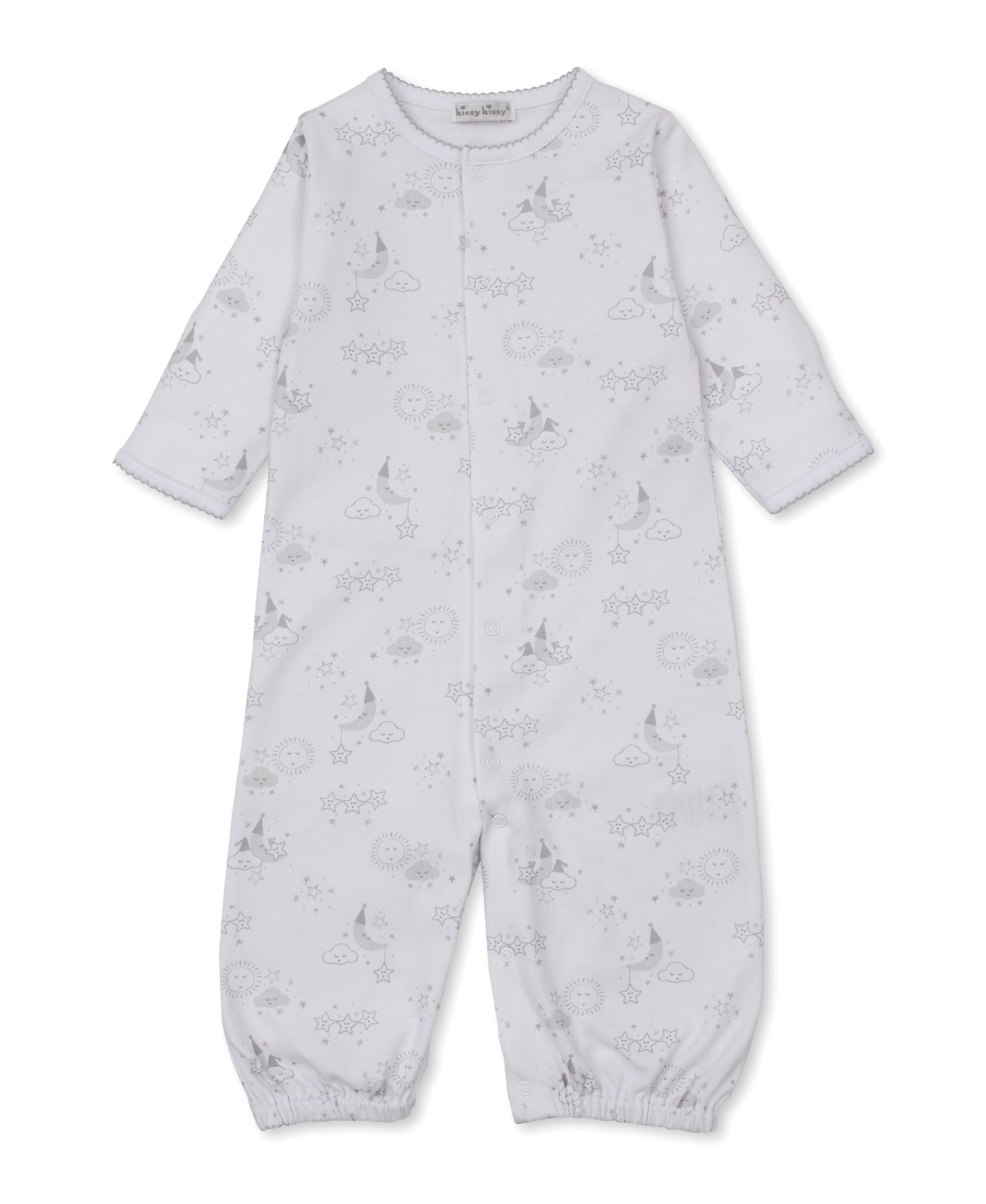 Nightfall Silver Convertible Gown - Kissy Kissy