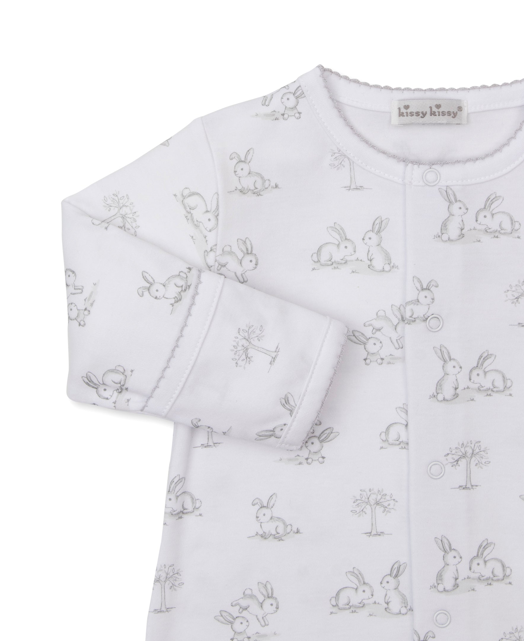 Springtime Bunny Fun Silver Convertible Gown - Kissy Kissy