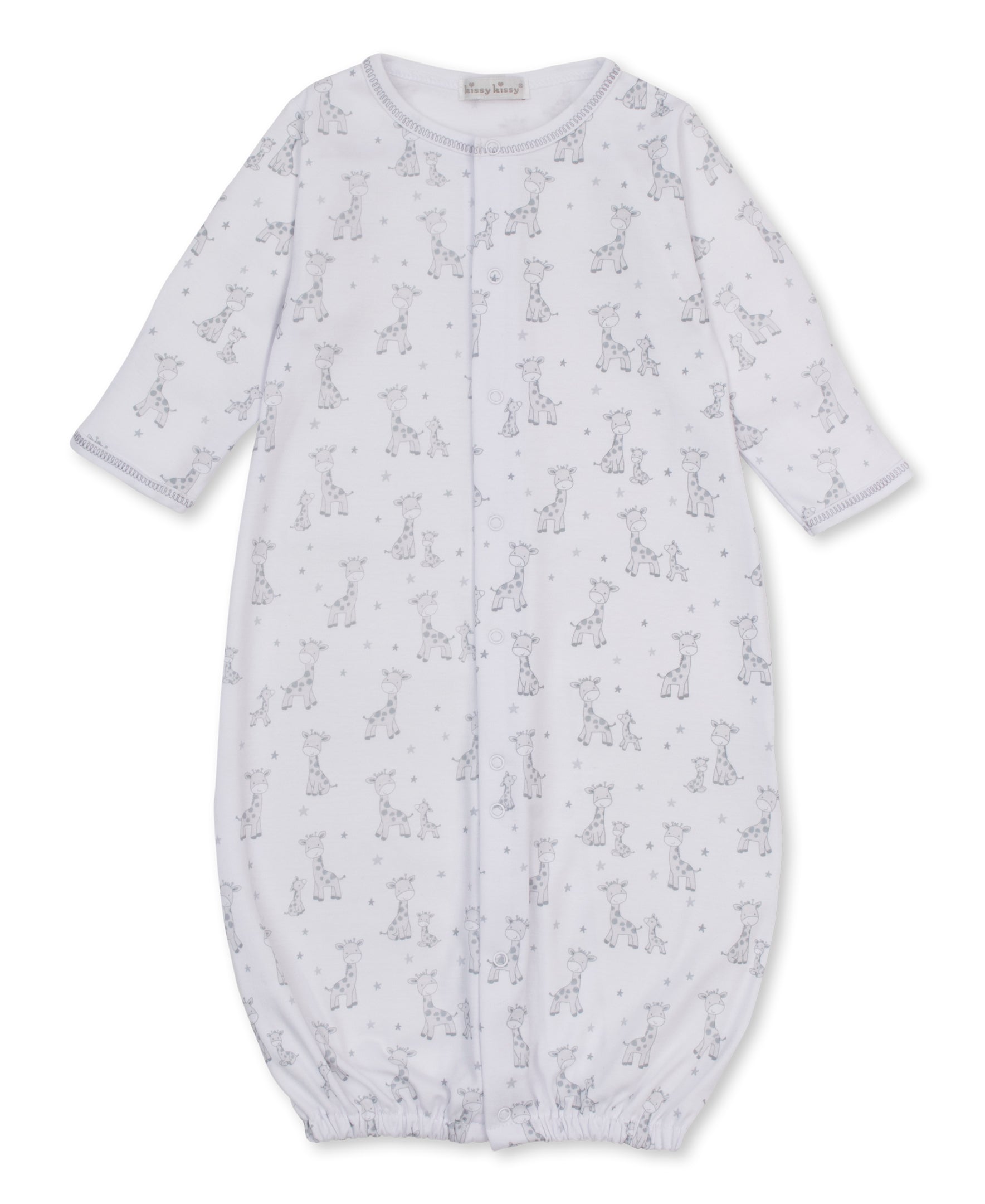 Just Giraffes Silver Convertible Gown - Kissy Kissy