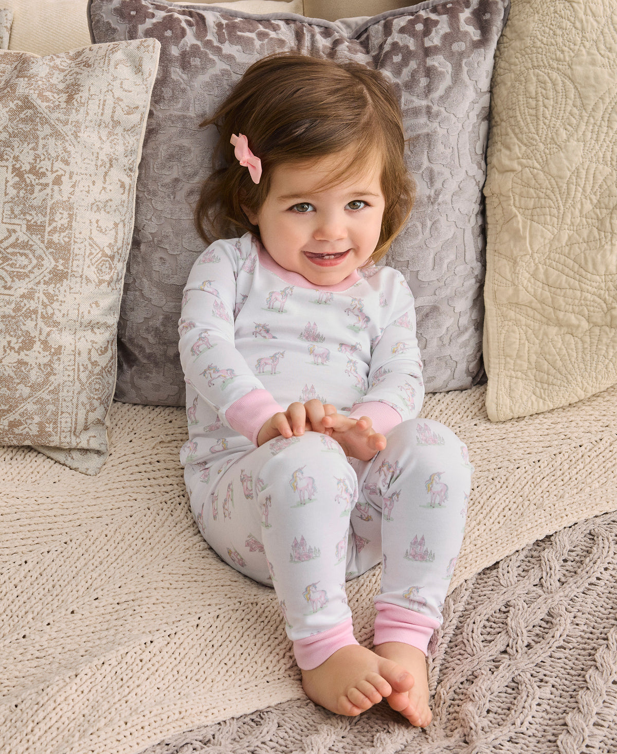 Magical Unicorns Toddler Pajama Set - Kissy Kissy