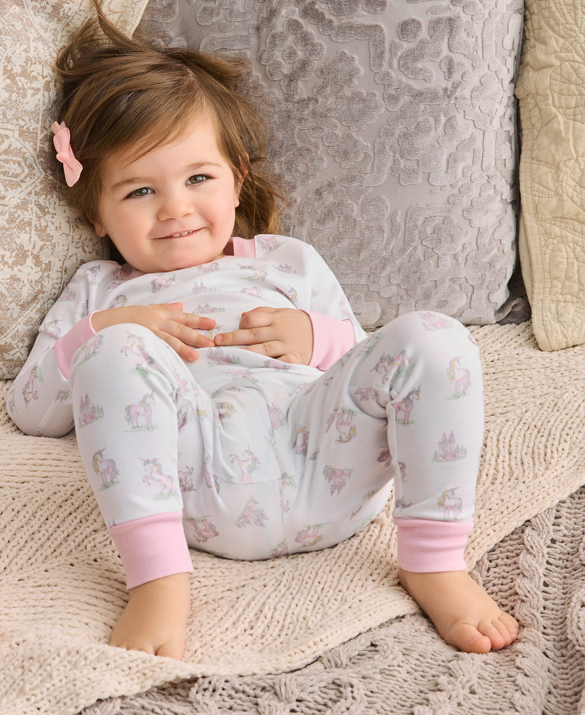 Magical Unicorns Toddler Pajama Set - Kissy Kissy