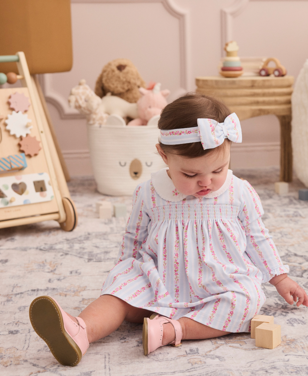 Rose Renaissance Smocked Dress Set - Kissy Kissy