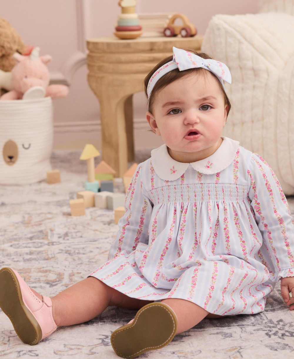 Rose Renaissance Smocked Dress Set