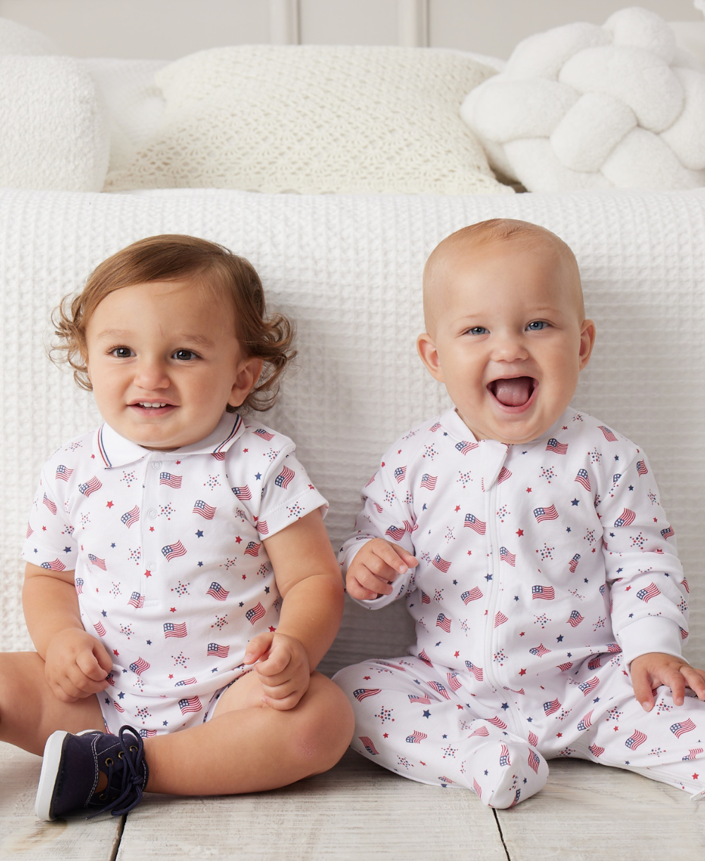 Star Spangled Spirit Short Playsuit - Kissy Kissy