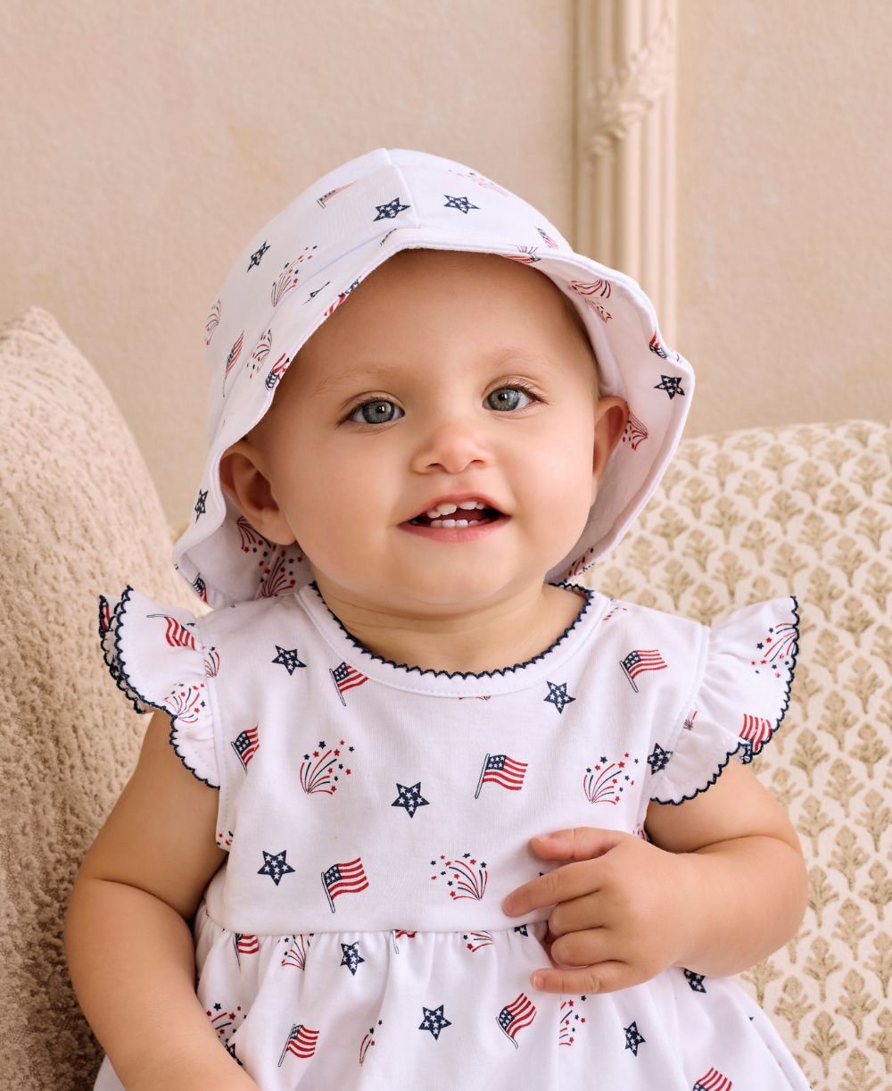 Star-Spangled Freedom Sunhat - Kissy Kissy