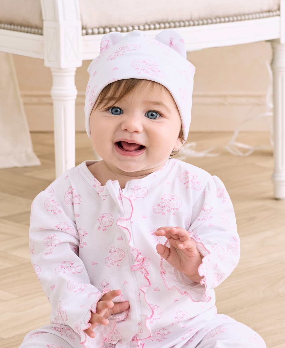 Sweet Sheep Pink Novelty Hat