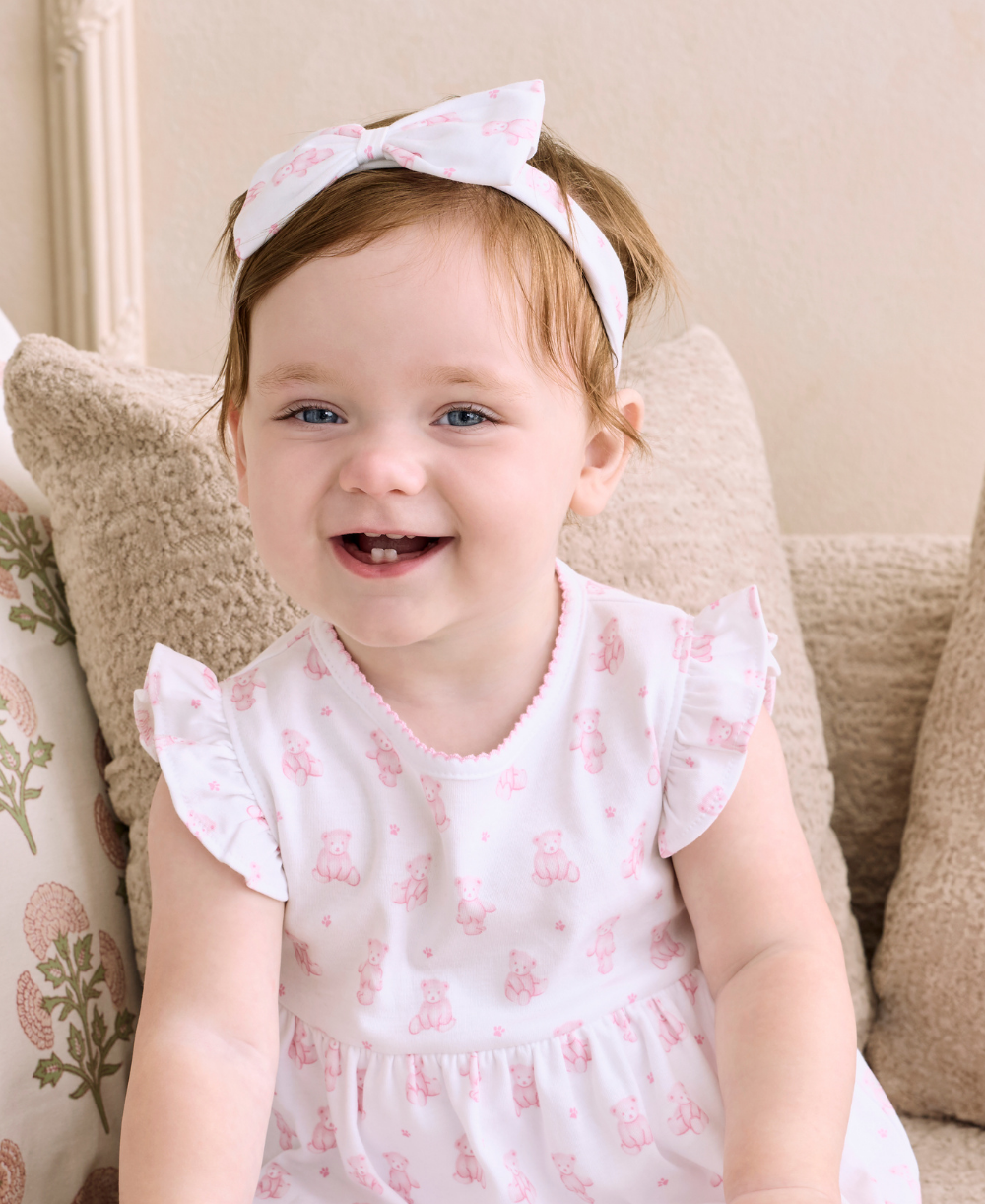 Teddy Bears Pink Headband - Kissy Kissy