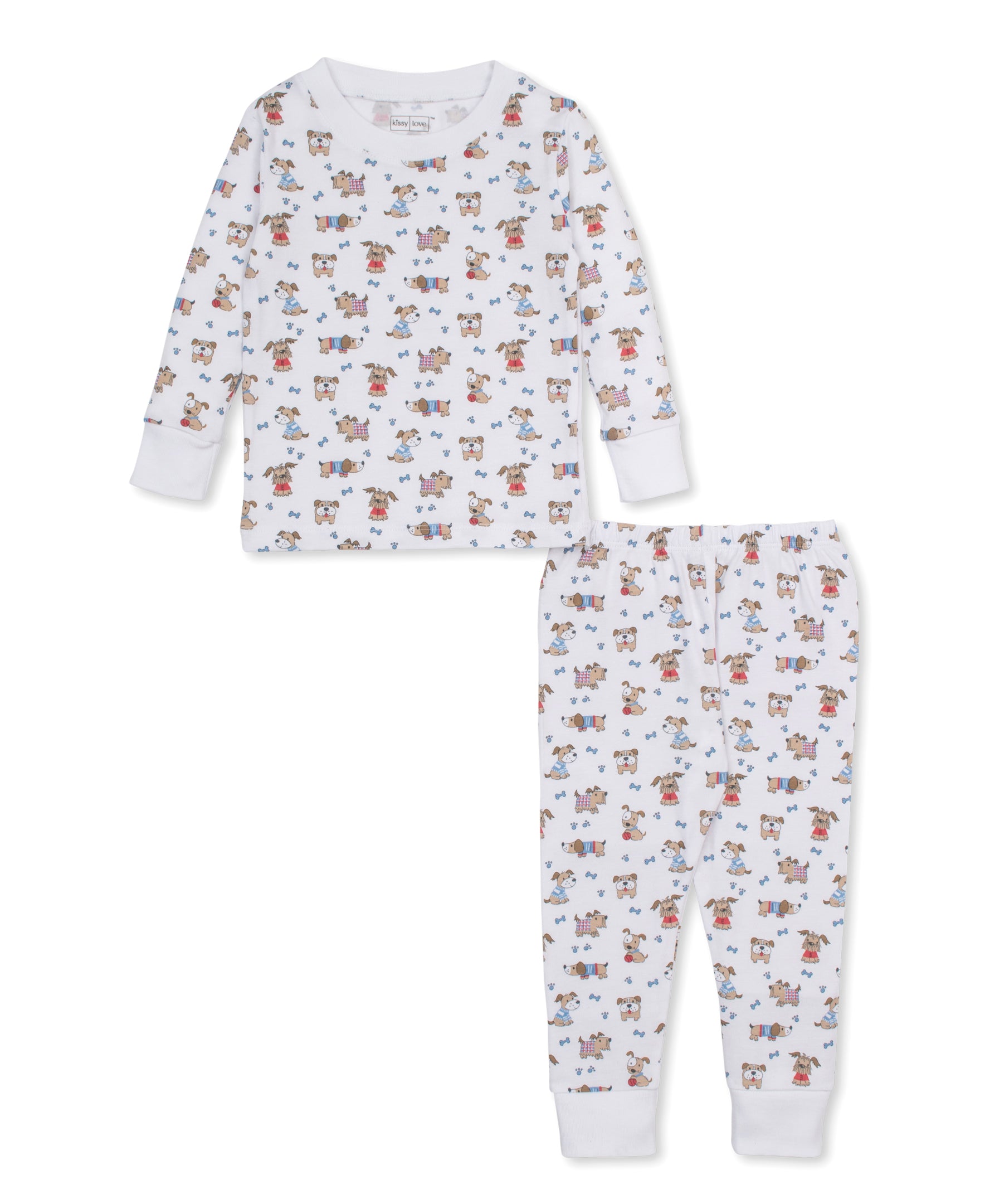 Kissy Love Dog Walk StretchFlex Pajama Set