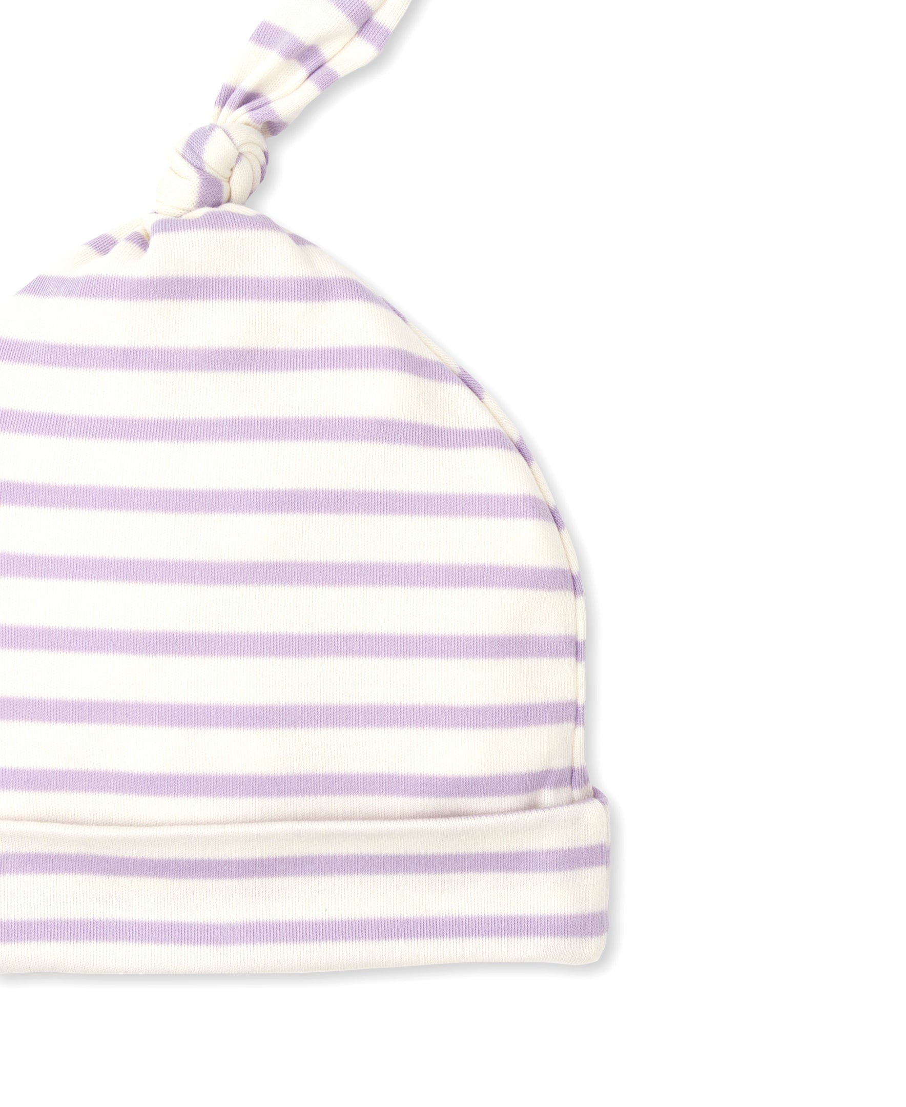 Kissy Love Basics Lilac Stripes Knotted Hat - Kissy Kissy