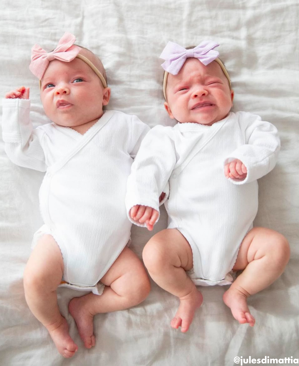 White Pointelle Long Sleeve Bodysuit - Kissy Kissy