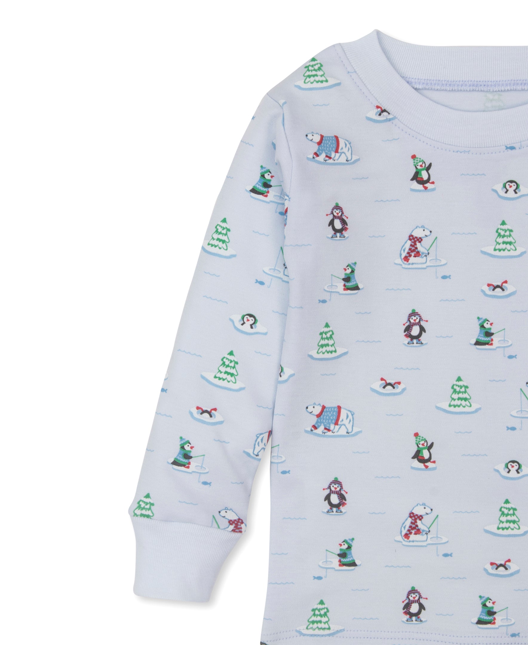 Penguins & Polar Bears Blue Pajama Set - Kissy Kissy