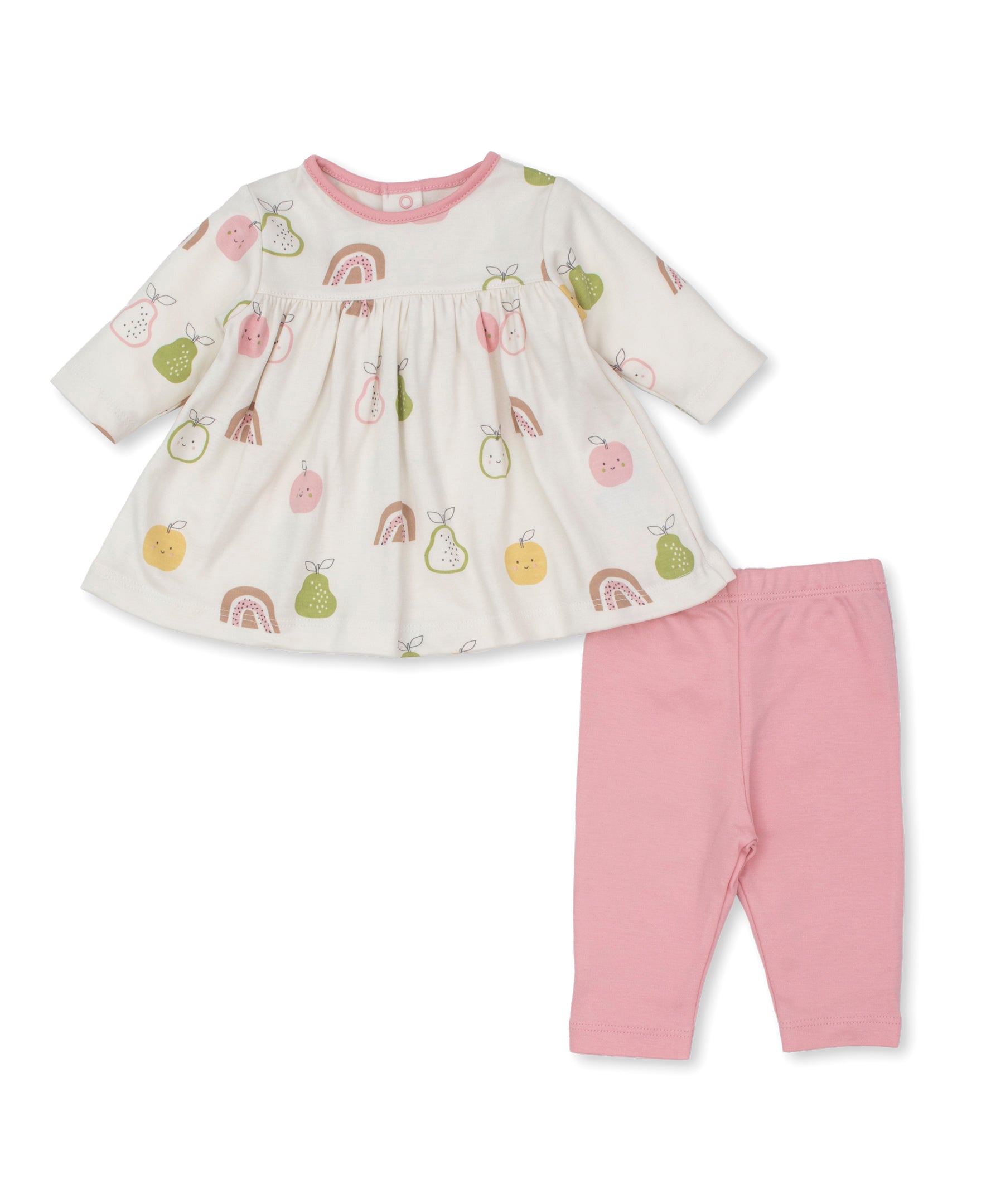 Kissy Love Pears and Rainbows Dress Set - Kissy Kissy